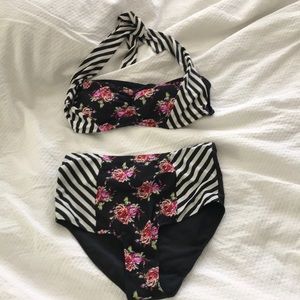High waisted bikini